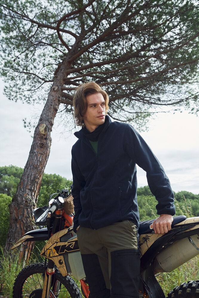 Basic Fleece Jacke Unisex - Swiss-Crafting