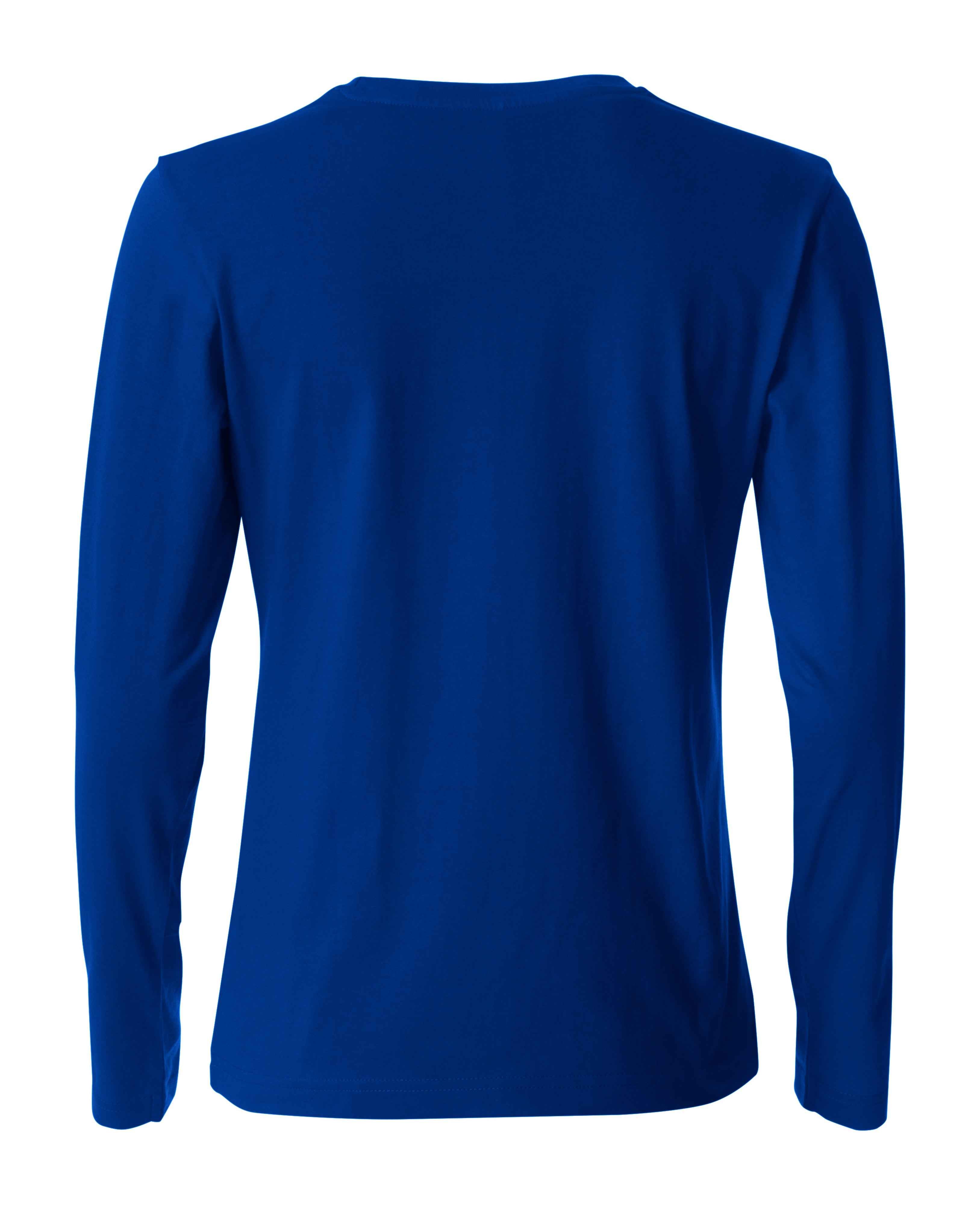 Damen Basic Langarm T-Shirt