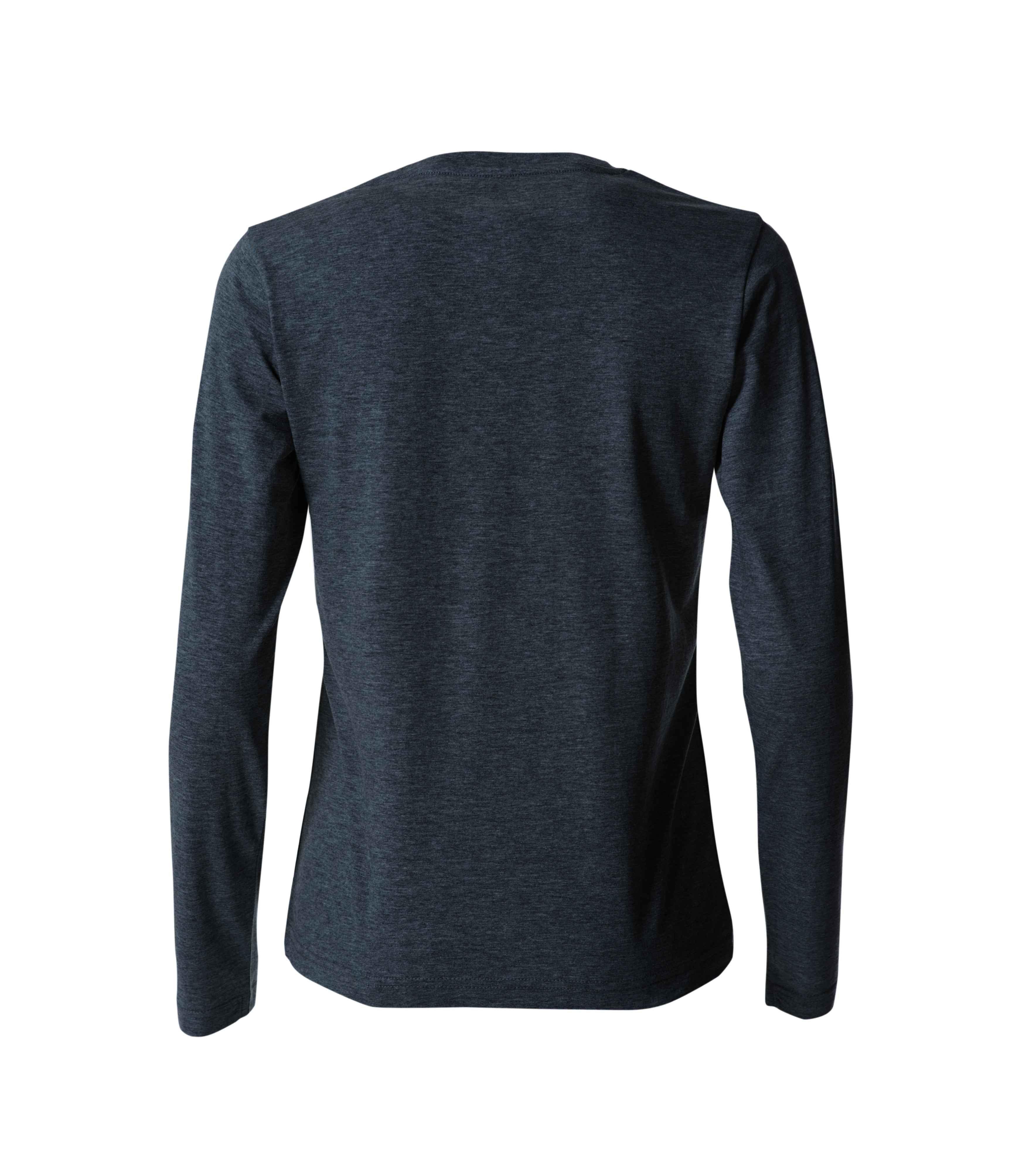 Damen Basic Langarm T-Shirt