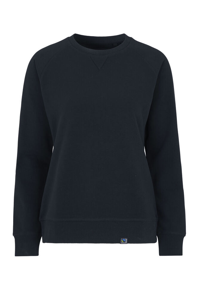 F. Terry Crew Neck Damen - Swiss-Crafting