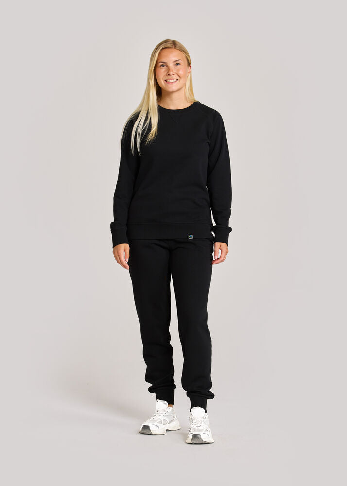 F. Terry Crew Neck Damen - Swiss-Crafting