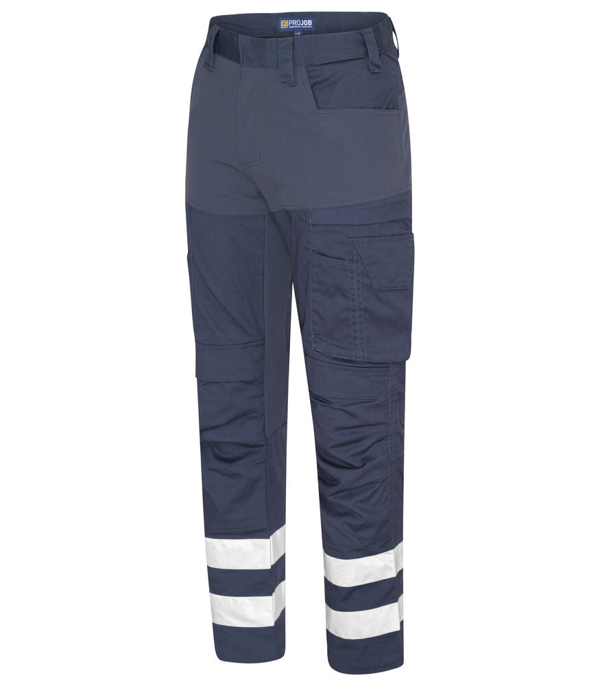 Herren/STRETCH ARBEITSHOSE MIT REFLEKTOREN - Swiss-Crafting