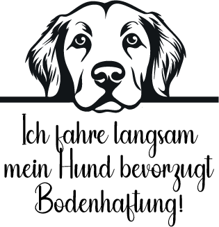 Auto Kleber Labrador - Swiss-Crafting