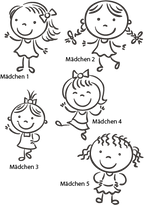 Personalisierte Jungs- und Mädchen-Autoaufkleber – Einzigartig wie Ihre Liebsten! - Swiss-Crafting