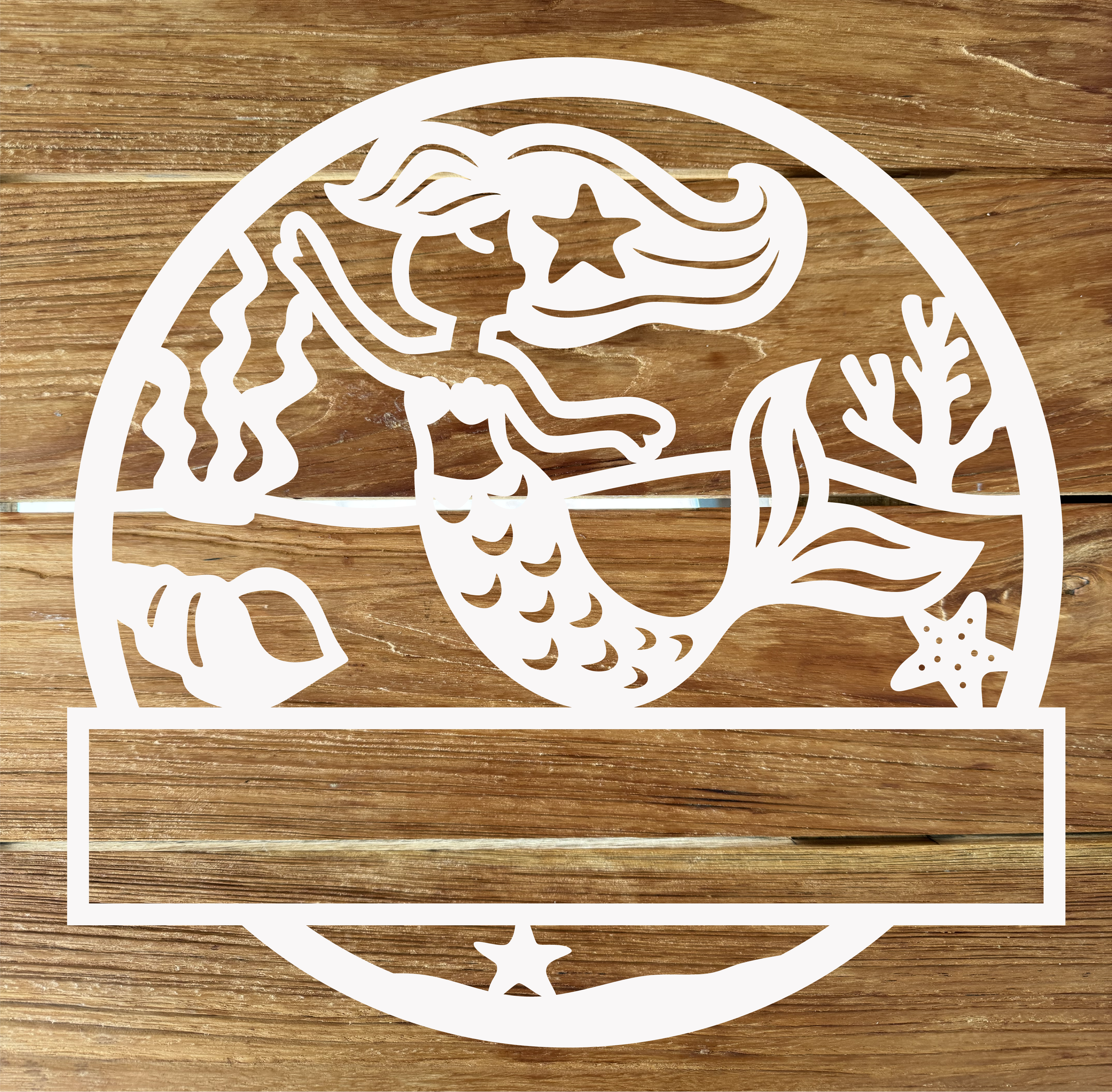 Türschild Meerjungfrau kaufen - Kreative Dekoration für das Kinderzimmer der Mädchenträume